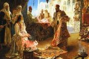 unknow artist Arab or Arabic people and life. Orientalism oil paintings  260 oil on canvas